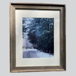 A Snowy Road, Photograph