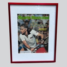 Sports Illustrated Cover, July 14th 1980 - ' Bjorn The Invincible'
