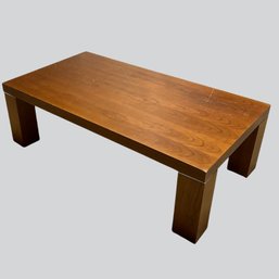 Mid Century Style Maple Coffee Table, C. Late 20th Century