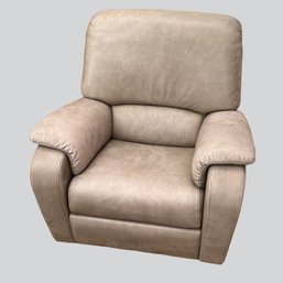 Leather Swivel Recliner Easy Chair
