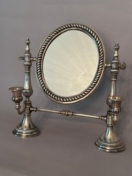 Vanity Mirror With Candle Holders