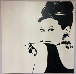 IKEA Audrey Hepburn Breakfast At Tiffany Print On Canvas