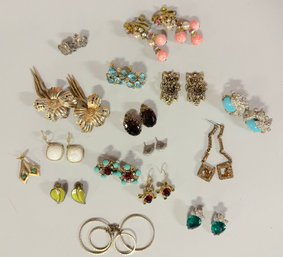 Group Of Fashion Earrings