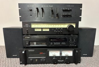 Stereo Equipment: Tuner, PreAmplifier, Amplifier, Compact Disc Player And Automatic Changer, Speakers