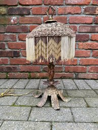Victorian Caryatid Lamp