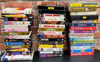 Group Of 44 Family And Chrildrens VHS Video Tapes