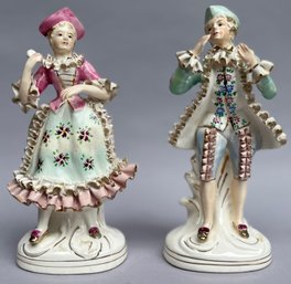 Two Porcelain Figurines, Possibly Staffordshire