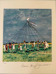 Tony Bennett (American, 1926-2023), Peace,  1987, Reproduction Art Print, 1987