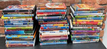 Group Of 51 DVDs For Family And Children
