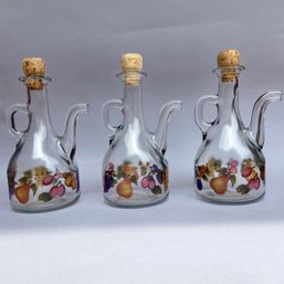 Three Olive Oil Dispensers By Cerve, Made In Italy