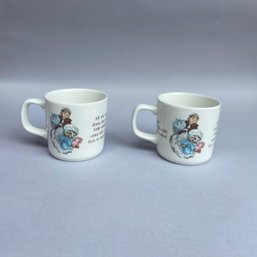 Two Mugs Of Mrs. Tiggy-winkle By Wedgwood
