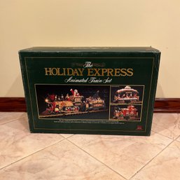 The Holiday Express Animated Christmas Train Set