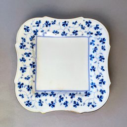 I. Godinger & Co Blue Belle Square Plate