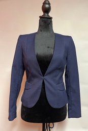 H&M Blue Suit Jacket Size 2