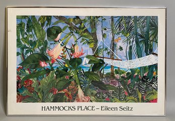 Eileen Seitz Poster 'Hammocks Place', Coconut Grove, FL
