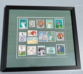 Collection Of Tennis Stamps