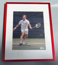 Rod Laver Signed Photograph With Certificate Of Authenticity