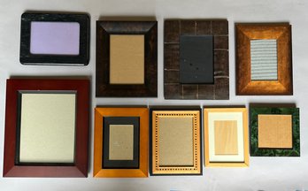 5 Picture Frames Of Mixed Type - Stone