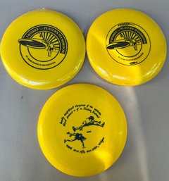 1 University Of Michigan Frisbeee Festival Frisbee, 1976 With 2 Mark Danna & Dan Poynter Frirbees & Handbooks