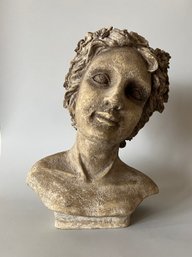 Bust Of A Woman And Planter, Composite