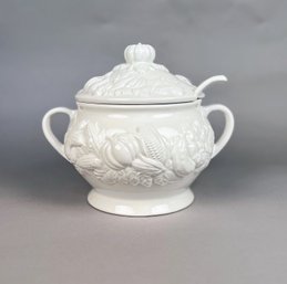 Soup Tureen And Ladel With Fall Harvest Decoration By Cooks Club, Quality Design, China