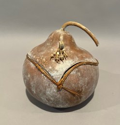 Sharon Boyd,  Gourd Number 5-190, Hollowed And Decorated Gourd, 1995