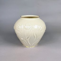 Lenox Masterpiece Tulips Globe Vase