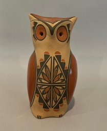 Persingula Gachupin, Jemez Pueblo,  Pottery Owl
