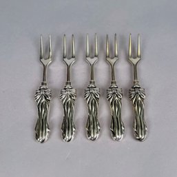 Set Of 5 Cocktail Forks, China, Modern