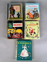 Set Of 45 Vintage Childrens Little Golden Books