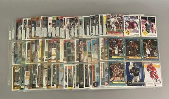 25 Pages Of Sports Cards - Baseball, Hockey, Basketball (including: Nolan Ryan Rookie '68 & Tom Seaver '68)