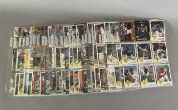27 Pages Of Sports Cards - Baseball, Hockey, Basketball