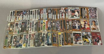26 Pages Of Sports Cards - Baseball, Hockey, Basketball