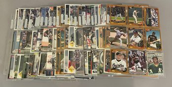 25 Pages Of Sports Cards - Baseball, Hockey, Basketball