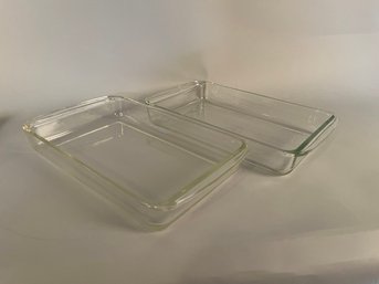 Two Pyrex Dishes