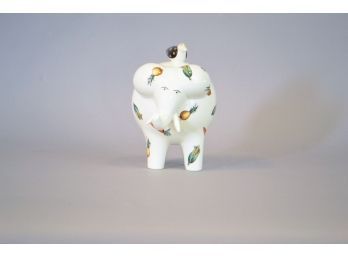 Villeroy & Boch Elephant & Bird Porcelain Figure