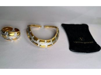 Valentino Garavani Cuff Bracelet And Choker