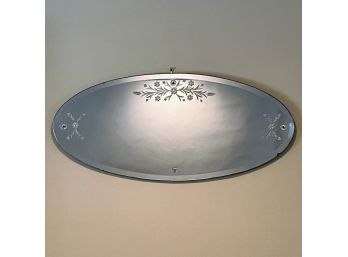 Oval Venetian Mirror, 20th Century