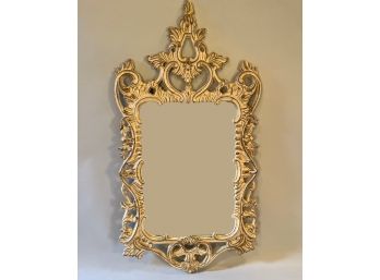 Mid-century Baroque Style 'Fashion Plate' Wall Mirror Made By The Turner Manufacturing Company, C. 1950s