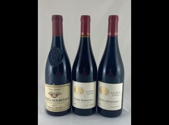 Crozes-Hermitage Rhone Wine Lot - 3 X 750ml