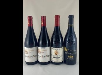 Rhone Blend Wine Tasting Lot -4 X 750ml