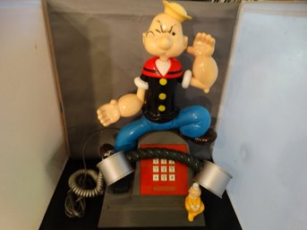 Large Popeye Phone, 'Big Guy' Telephone
