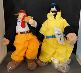 Brutus And Wimpy Stuffed Dolls By Presents