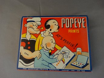 Popeye Paint Tins