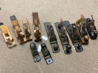 Collection Of Wood Planes. - Stanley, Foreign
