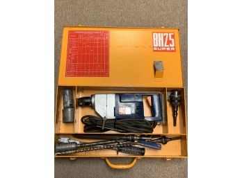 AEG Hammer Drill In Metal Case Made In Germany -  With Bits As Shown