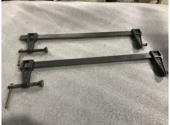 Beautifully Refinished B&c Bar Clamps