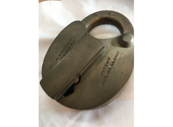 Vintage Padlock From H.Ritchie And Co.