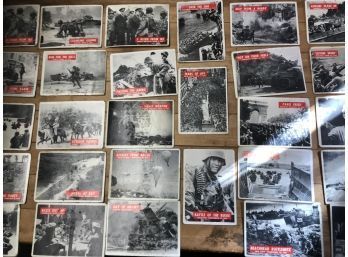 65 War Bulletin Trading Cards From 1965