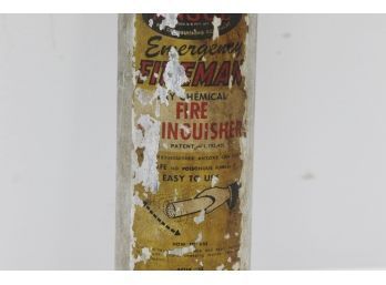 1950'S ANSUL EMERGENCY FIREMAN DRY CHEMICAL FIRE EXTINGUISHER